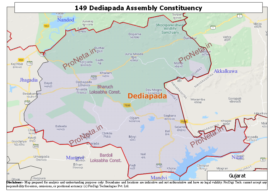 Picture of Dediapada Assembly constituency
